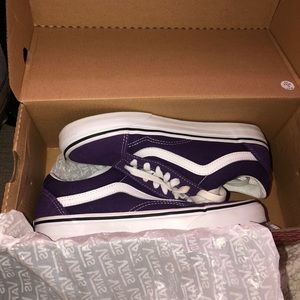 Purple Old Skool Vans